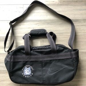 Vintage Nike Uconn Huskies Gym Bag Side Bag